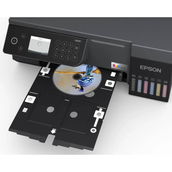 Фото - БФП кольорового друку Epson EcoTank L8100 (C11CK94401)