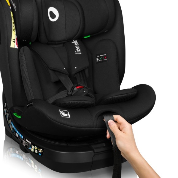 Фото - Автокрісло Lionelo BRAVE I-SIZE BLACK CARBON