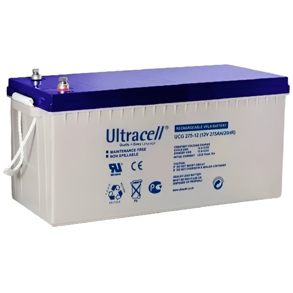 Фото - Акумулятор для ДБЖ Ultracell UCG275-12  GEL 12 V 275 Ah
