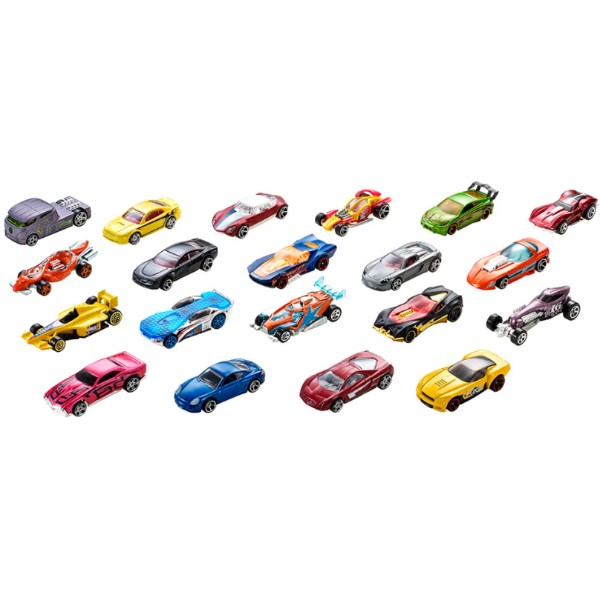 Фото - Набір базових машинок Hot Wheels 20 шт. (В ас.) (H7045)