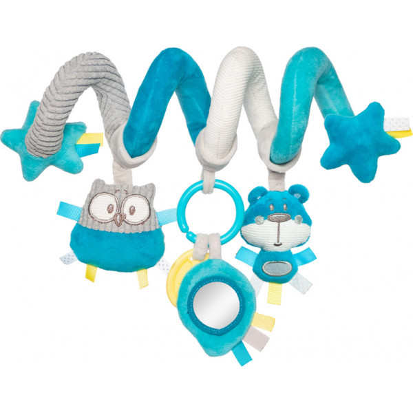 Фото - Дуга-спіраль Canpol babies Pastel Friends Turquoise (68/064_tur)
