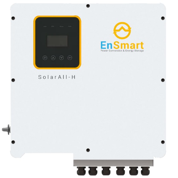 Фото - Інвертор гібридний сонячний ENSMART SolarAll-H 12000W (ENINSAH12000H600) Фото - Інвертор гібридний сонячний ENSMART SolarAll-H 12000W (ENINSAH12000H600)