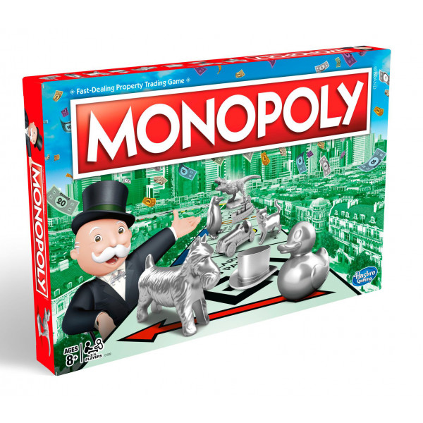 Фото - Настільна гра стратегічна (8+) Hasbro Класична Монополія (C1009)