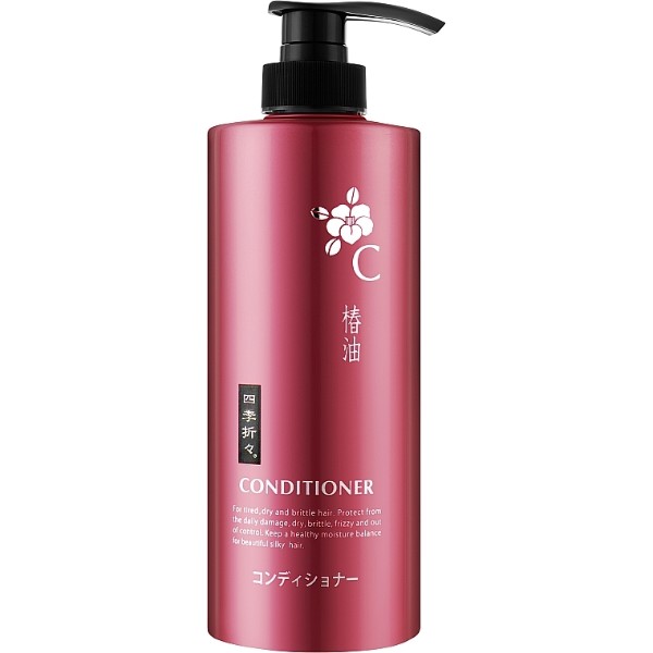 Фото - Бальзам для волосся Kumano Tsubaki Red Camellia Oil  600 мл (4513574017252)