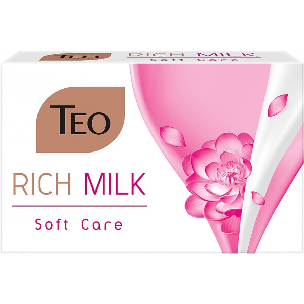 Фото - Тверде мило TEO Milk Rich Soft Care 90 г (3800024047381)