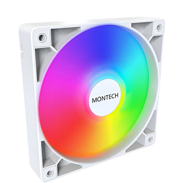 Фото - Корпусный вентилятор Montech GF120 PWM White