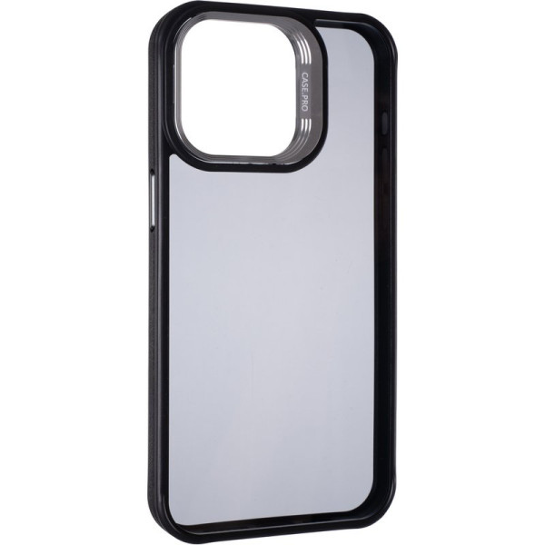 Фото - Чохол для смартфону Gelius Elegant Bumper Case Camera stand iPhone 15 Pro Black (99697)