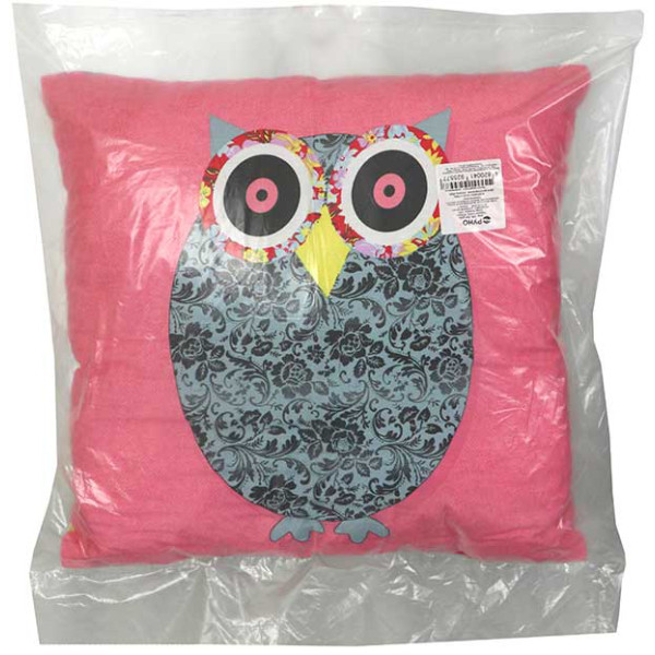 Фото - Подушка декоративная Руно 50х50 силиконовая (306_Owl Grey)