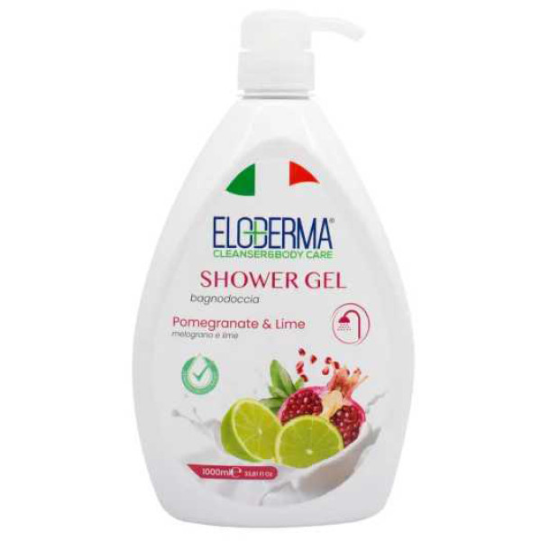 Фото - Гель для душа Eloderma Гранат і Лайм 1000 мл (ESGGL1000)