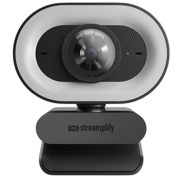 Фото - Веб-камера для комп'ютера Streamplify CAM PLUS-FHD-2M60-LIGHT Black (SPCW-CLFH221.11) Фото - Веб-камера для комп'ютера Streamplify CAM PLUS-FHD-2M60-LIGHT Black (SPCW-CLFH221.11)