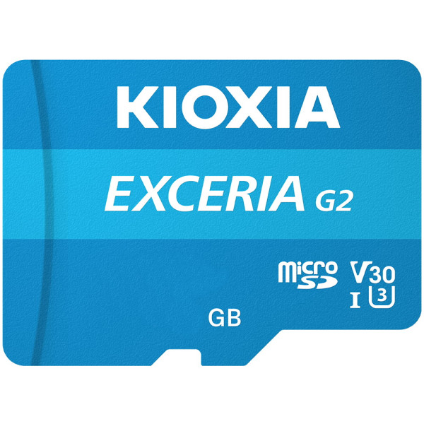 Фото - Карта памяти Kioxia EXCERIA G3 microSDXC 256GB U3 V30 W/A (LMEX3L256GG2)
