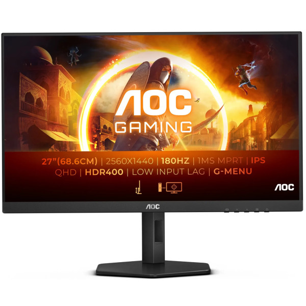 Фото - Монітор ігровий AOC Q27G4X Black