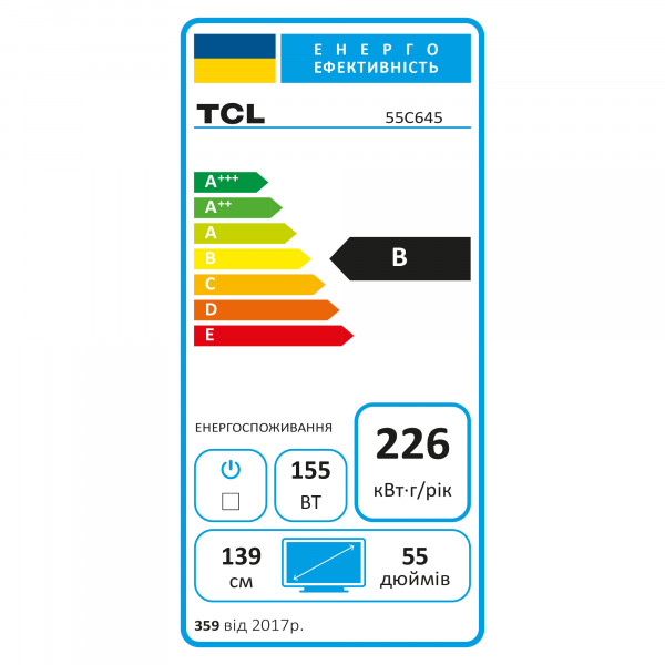 Фото - Телевизор TCL 55C645