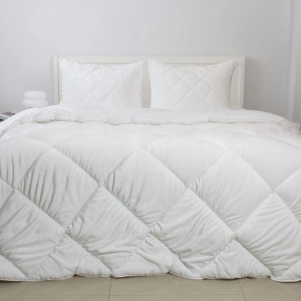 Фото - Ковдра демісезонна полуторна ТЕП WHITE TEDDY 150х210 см (1-05204_00000)