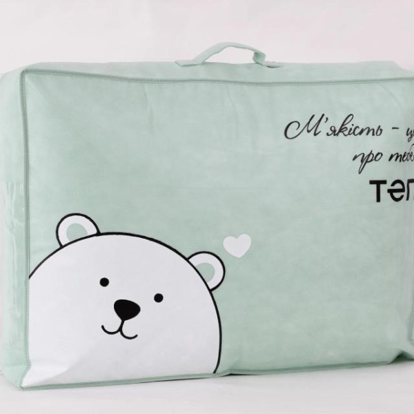 Фото - Ковдра демісезонна полуторна ТЕП WHITE TEDDY 150х210 см (1-05204_00000)