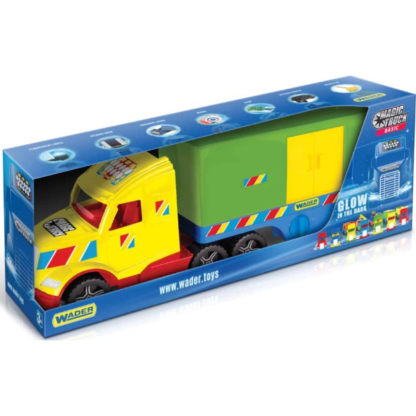Фото - Наземна спецтехніка Wader "Magic Truck Basic" фургон (36310)