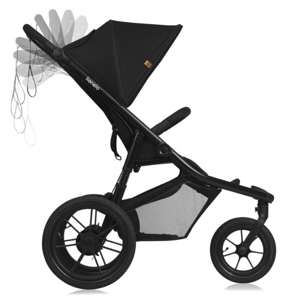 Фото - Коляска прогулянкова Lionelo Azura Black Onyx