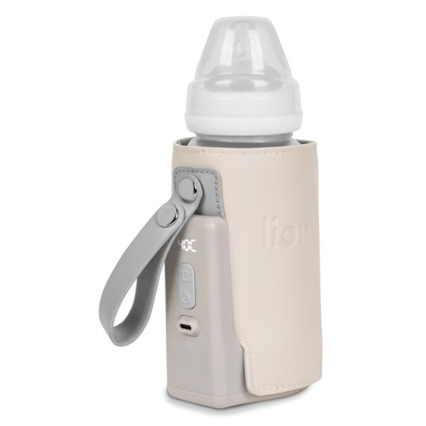 Фото - Подогреватель детских бутылочек дорожный Lionelo Thermup Go Plus Beige Sand