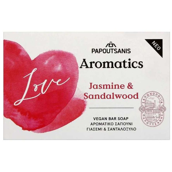 Фото - Твердое мыло Aromatics Love Жасмин и Сандаловое дерево 100 г (ABSLJSW100)