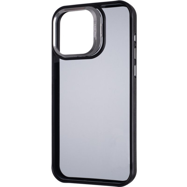 Фото - Чохол для смартфону Gelius Elegant Bumper Case Camera stand iPhone 15 Pro Black (99697)