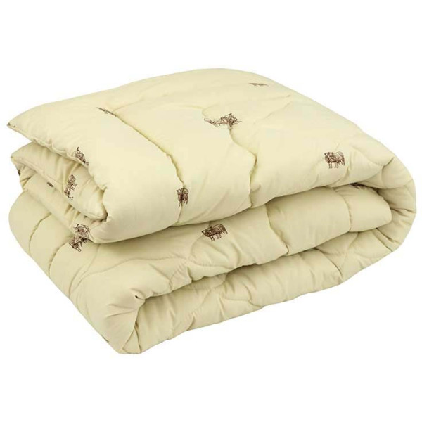 Фото - Ковдра зимова полуторна Руно 140х205 мікрофайбер вовна (321.52ПШУ_Sheep)