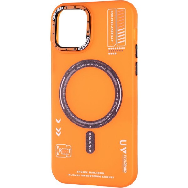 Фото - Чехол для смартфона Gelius Resistant Shield Magsafe Case for iPhone 12 Pro Orange (97237)