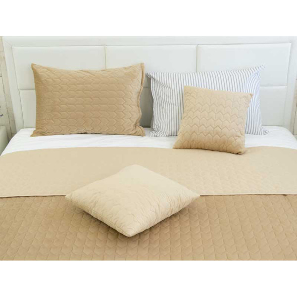 Фото - Подушка декоративная Руно 40х40 (311.55_Beige)