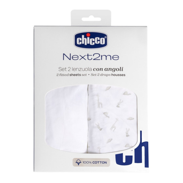 Фото - Простирадло дитяче Chicco Next2Me 2 пр. (01127.91)
