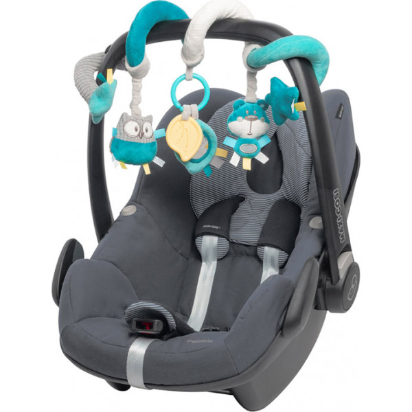 Фото - Дуга-спіраль Canpol babies Pastel Friends Turquoise (68/064_tur)