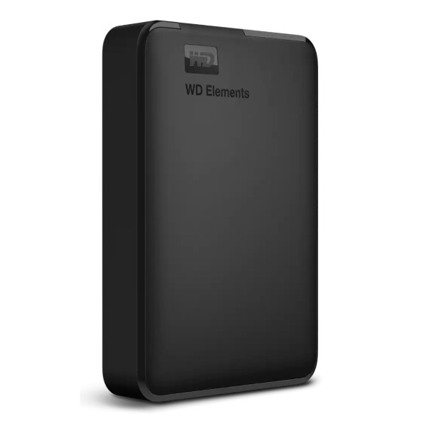 Фото - Жорсткий диск зовнішній Western Digital 2.5'' 5TB Elements Portable (WDBU6Y0050BBK-WESN)