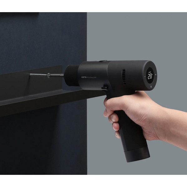 Фото - Дриль-шуруповерт Xiaomi HOTO 12V Brushless Drill Black (QWLDZ001)