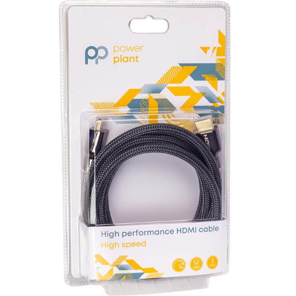 Фото - Кабель HDMI PowerPlant HDMI (M) - HDMI (M), 2.1V 2m (CA912193)