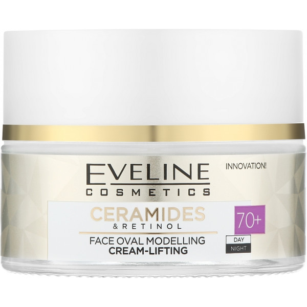 Фото - Крем для обличчя EVELINE 70+ Ceramides & Retinol 50 мл (5903416049999)