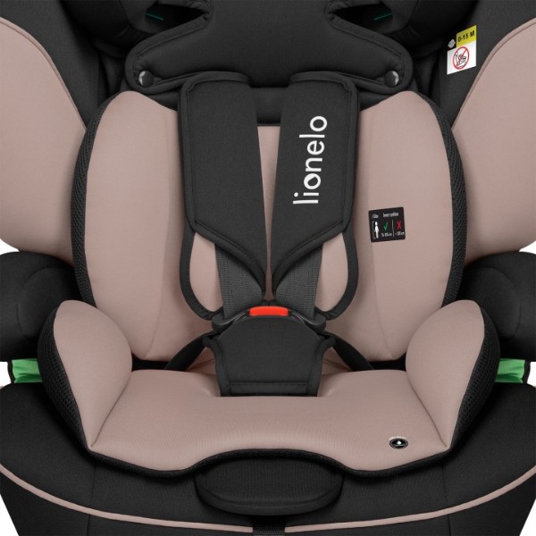 Фото - Автокрісло Lionelo LEVI I-SIZE BEIGE LATTE