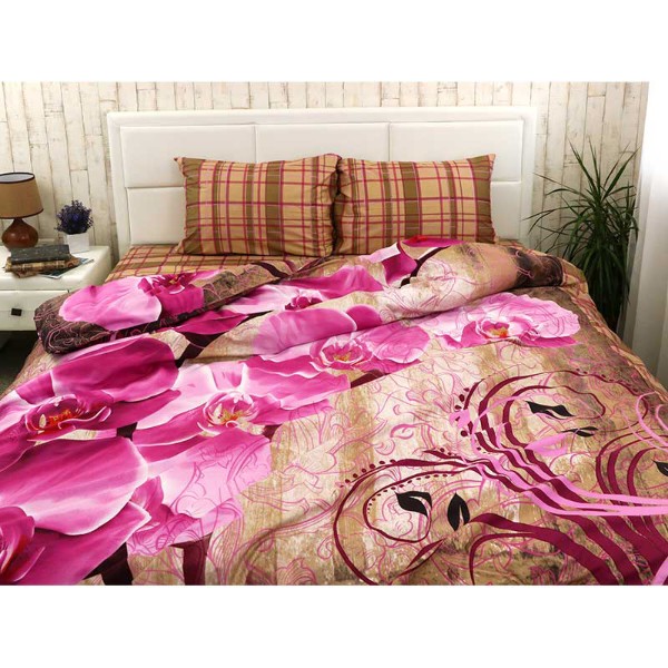 Фото - Комплект постільної білизни Руно Fuchsia сатин (845.137К_20-1315Fuchsia)