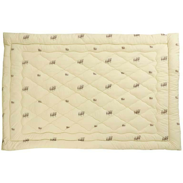 Фото - Ковдра зимова полуторна Руно 140х205 мікрофайбер вовна (321.52ПШУ_Sheep)