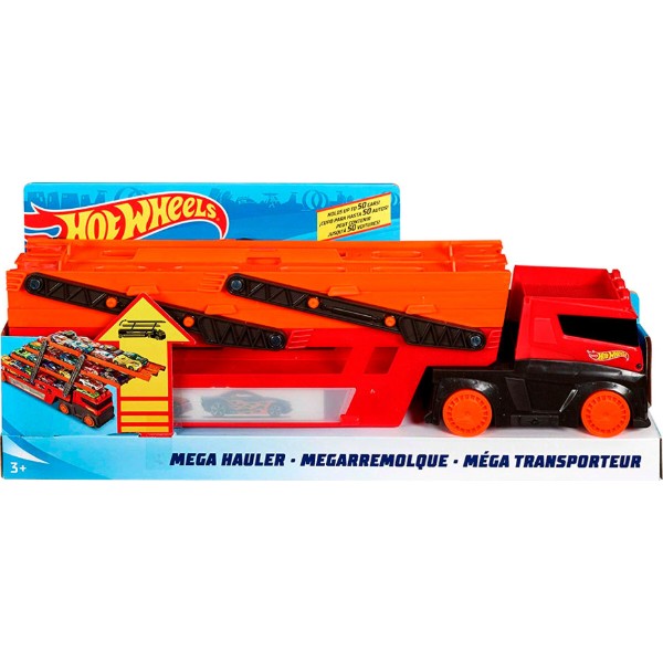 Фото - Далекобійники Hot Wheels Вантажівка-транспортер (GHR48)