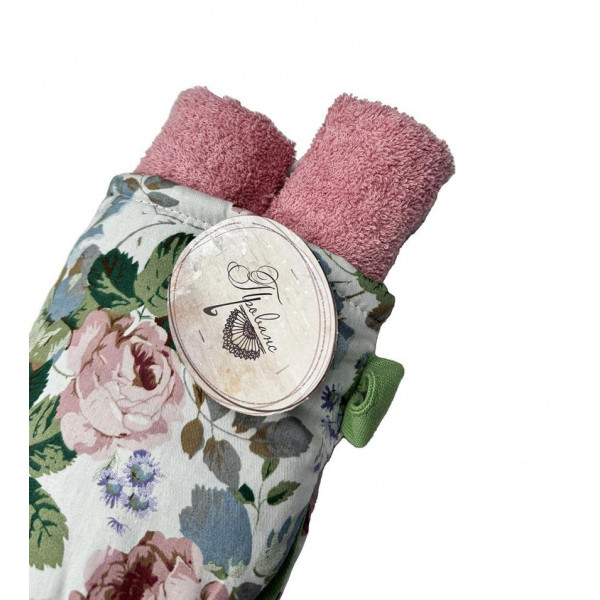 Фото - Набор полотенце + прихватка Прованс розовый 19х34 см (033331)