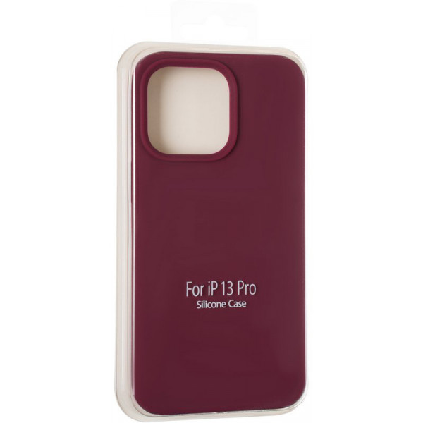 Фото - Чохол для смартфону
 Gelius Original Full Soft Case for iPhone 13 Pro Marsala (88143)