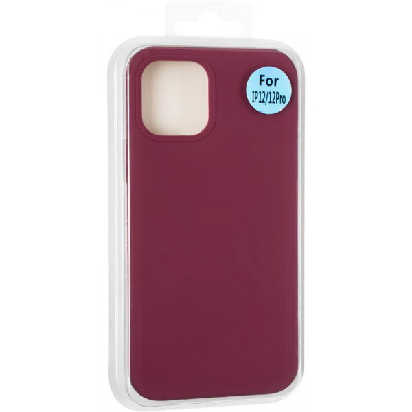 Фото - Чохол для смартфону Gelius Original Full Soft Case for iPhone 12/12 Pro Marsala (88977)