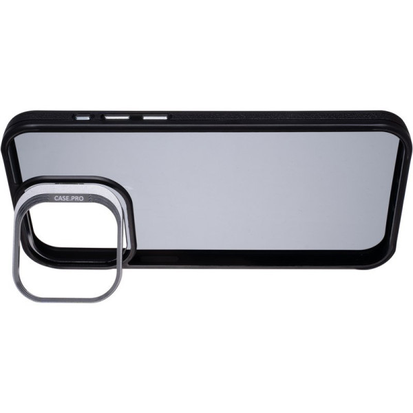 Фото - Чохол для смартфону Gelius Elegant Bumper Case Camera stand iPhone 15 Pro Black (99697)