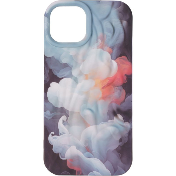Фото - Чохол для смартфону Gelius Aquarelle Case for iPhone 14 Blue (97307)