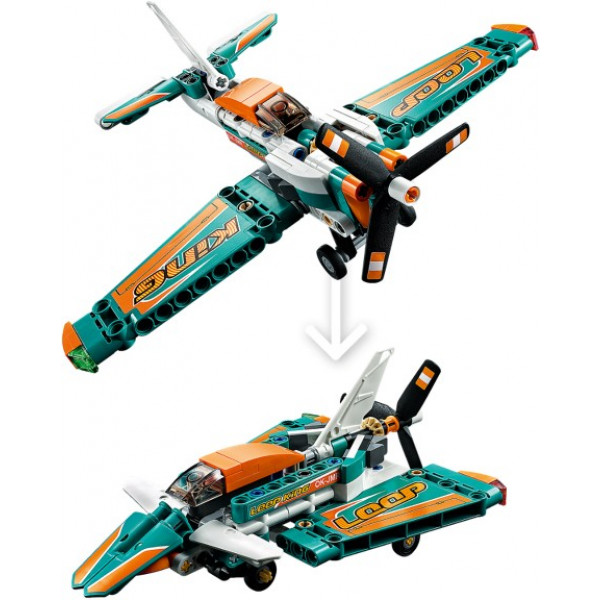 Фото - Конструктор LEGO Technic Спортивный самолет (42117)