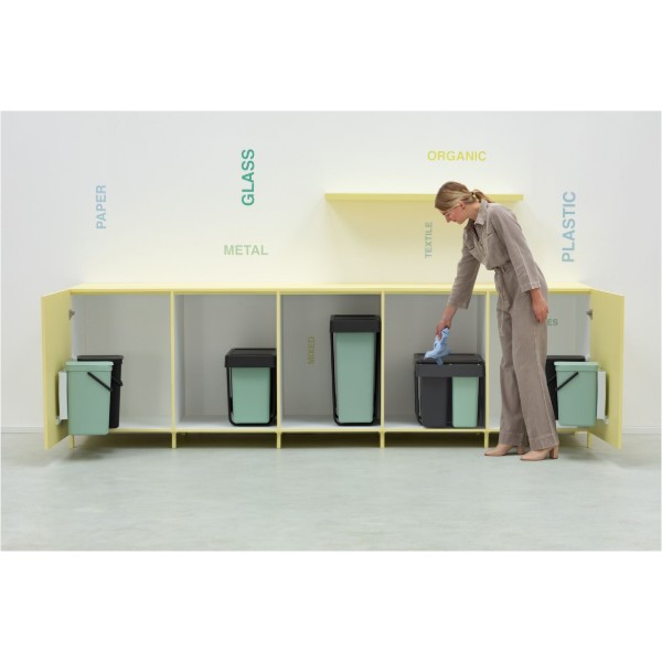 Фото - Бак для сміття Brabantia 10+10+20 л (232541)