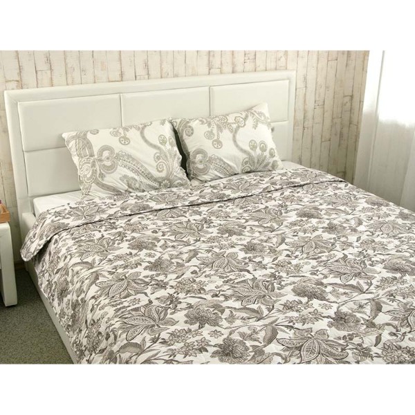 Фото - Одеяло летнее двуспальное Руно 172х205 шерстяное Comfort Luxury бязь (316.02ШКУ_Luxury)