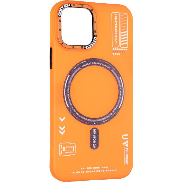 Фото - Чохол для смартфону Gelius Resistant Shield Magsafe Case for iPhone 14 Orange (97257)