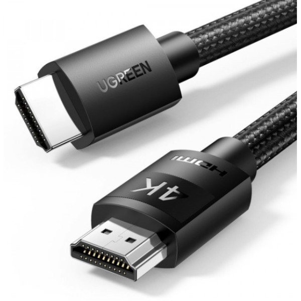 Фото - Кабель HDMI UGREEN HDMI M - M, 3.0 м, V2.0 Cafule 4K HD119 (40102)