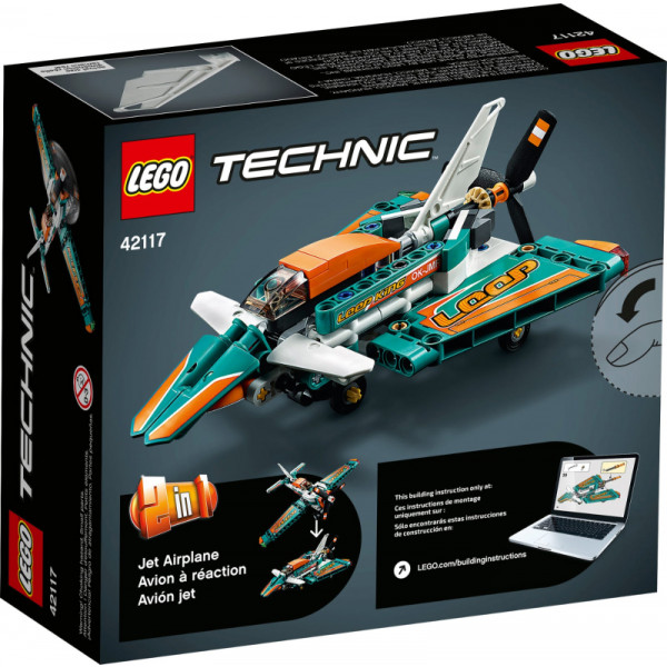 Фото - Конструктор LEGO Technic Спортивный самолет (42117)