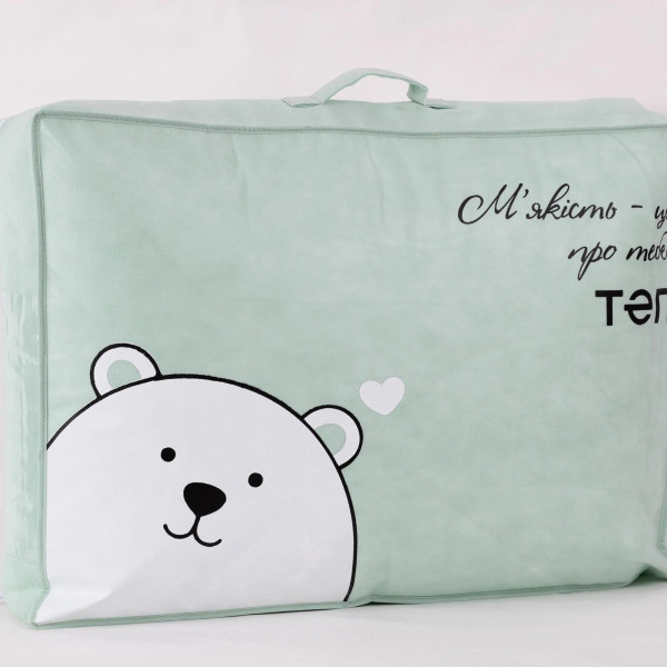 Фото - Ковдра всесезонна двоспальна ТЕП WHITE TEDDY 180х210 см (1-05205_00000)