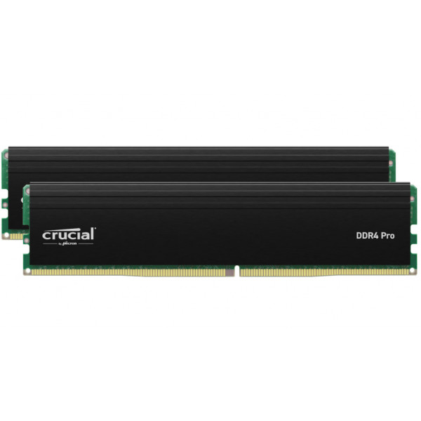 Фото - Пам'ять DDR Crucial Micron Pro 32GB (2x16GB) DDR4-3200 (CP2K16G4DFRA32A)